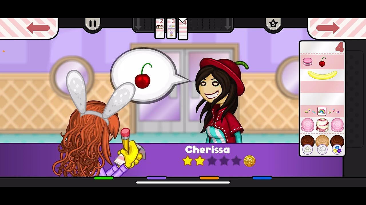 Papa’s Scooperia to Go: Rank 15