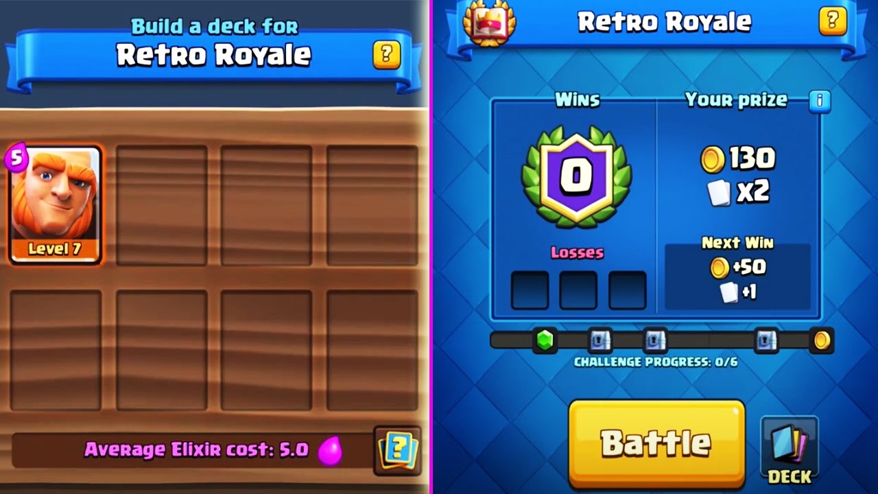 ДЕКА ДЛЯ РЕТРО-РОЯЛЯ !ЛУЧШЕЕ МЕРОПРИЯТИЕ !CLASH ROYALE