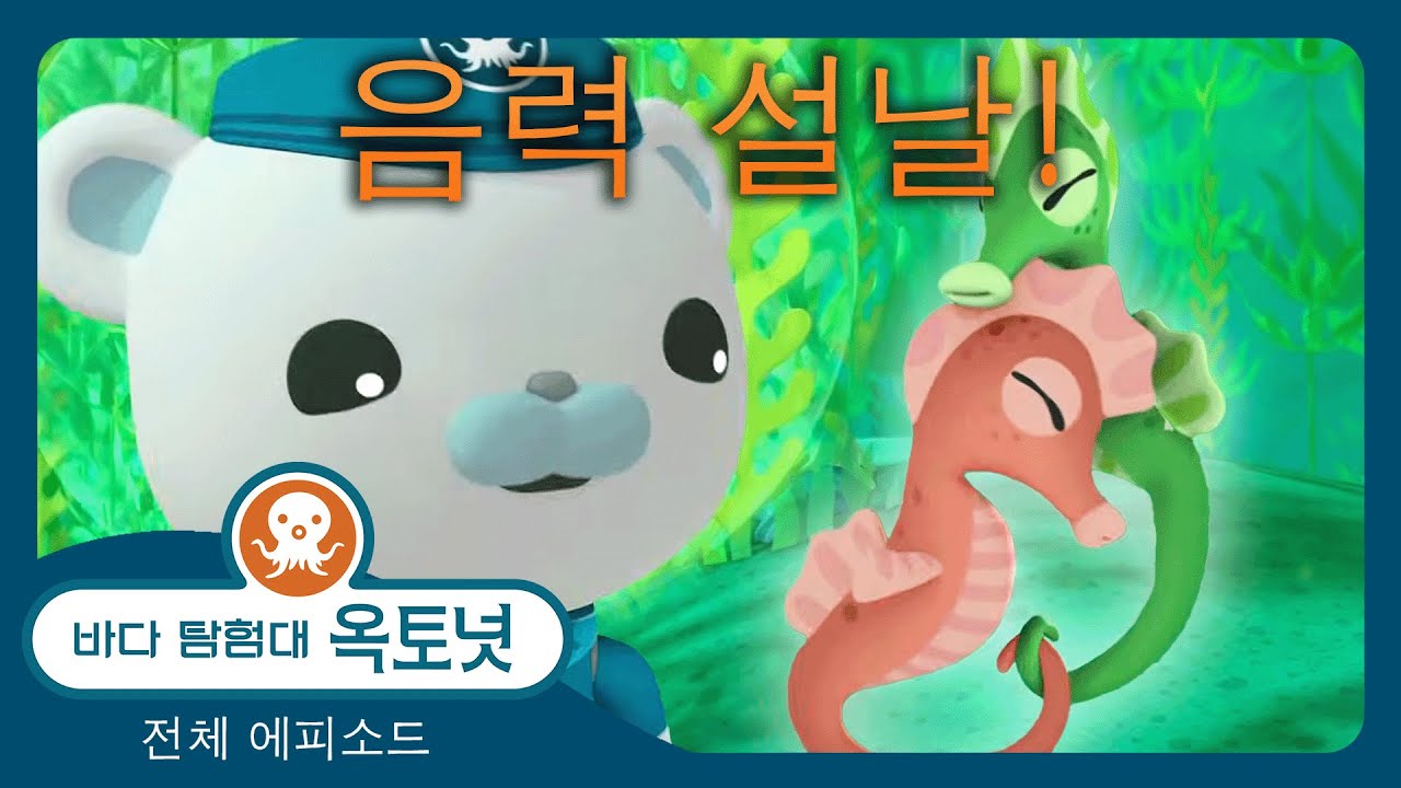 바다 탐험대 옥토넛 - 🌍🧧 말띠 해 🌊 🐴 | 음력 설날 - 30분+ - 모음집