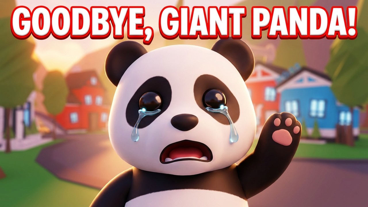 GIANT PANDA DEPARTURE - Major Adopt Me Update