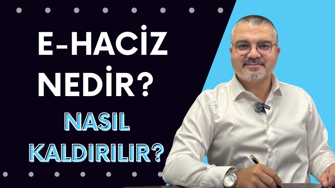 E-haciz Nedir? / Elektronik haciz nasıl kaldırılır?