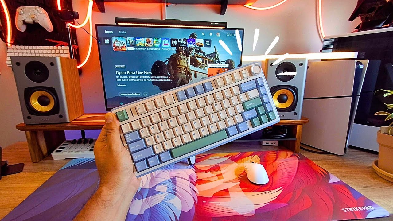 BATTLEFIELD 6 NO PS5 SLIM COM MOUSE E TECLADO
