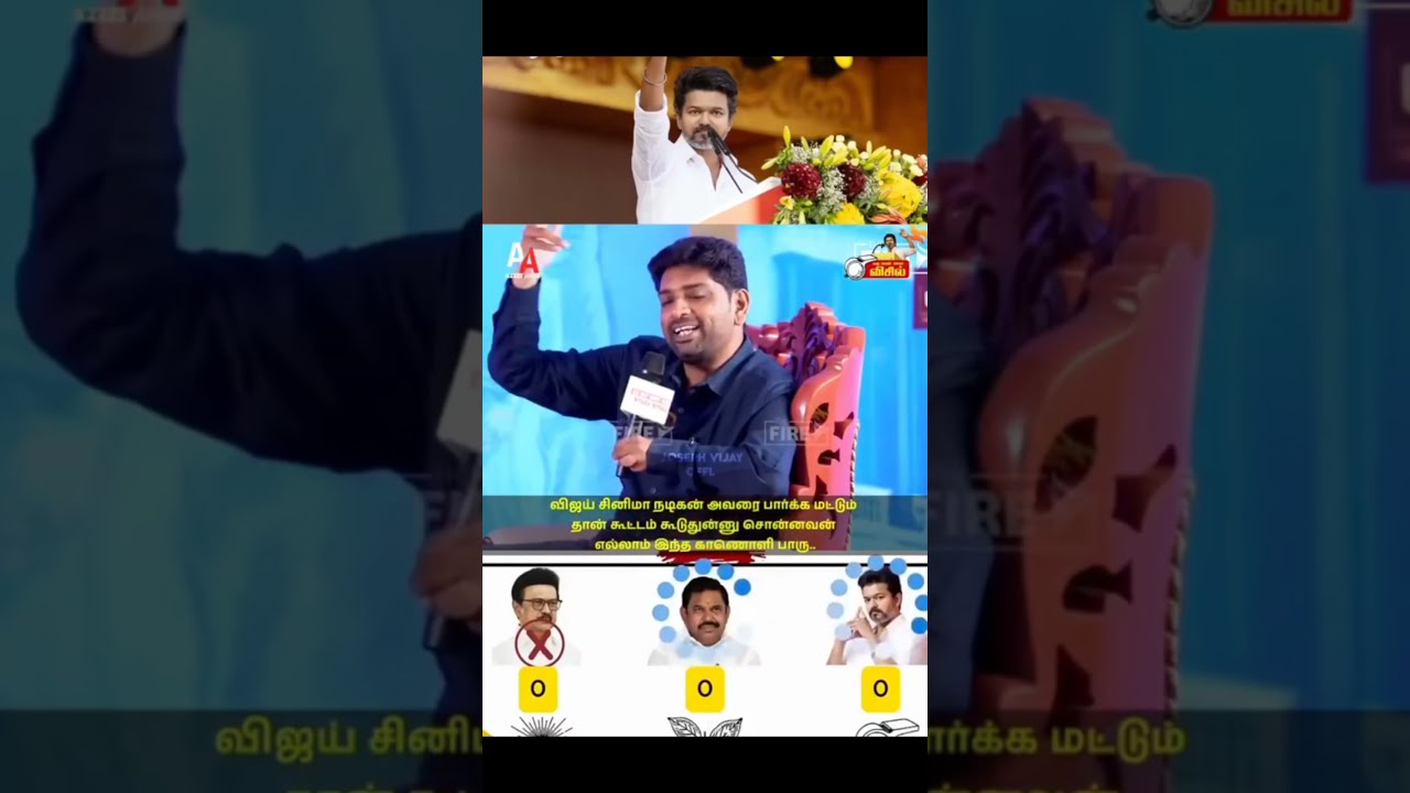 TVK ❤ Vijai Anna cute 🥰 vote Campaign.# Election Campaign.