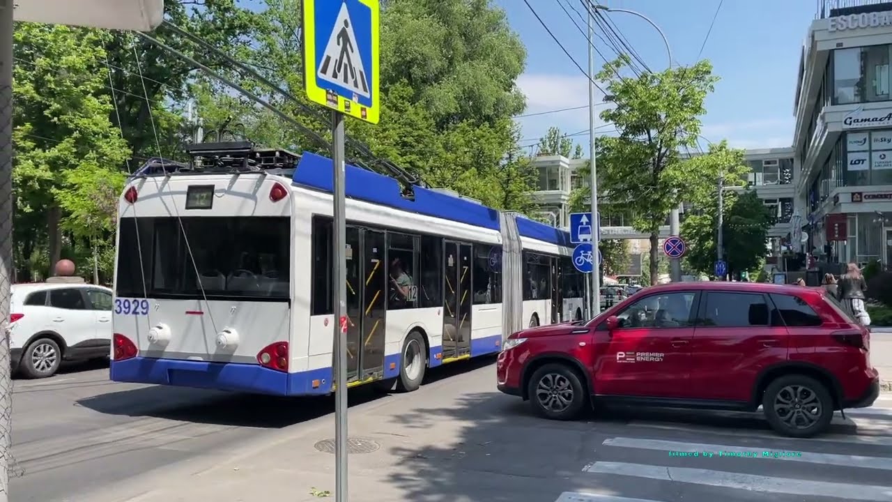 Trolleybuses in Chisinau, Moldova 2025 - Chişinău - Троллейбусы в Кишиневе