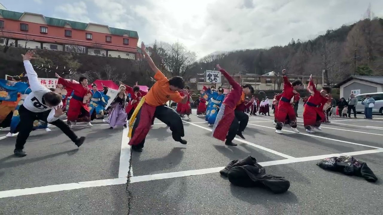 オープニング　総踊り　鬼岩福鬼まつり2026.2.1
