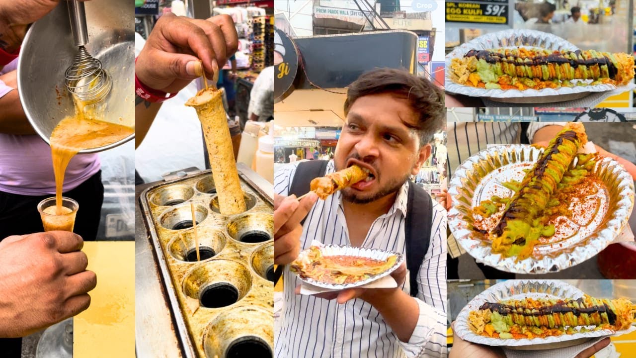 Delhi First Automatic Rising Korean Egg Kulfi | Bhukha Bhalu