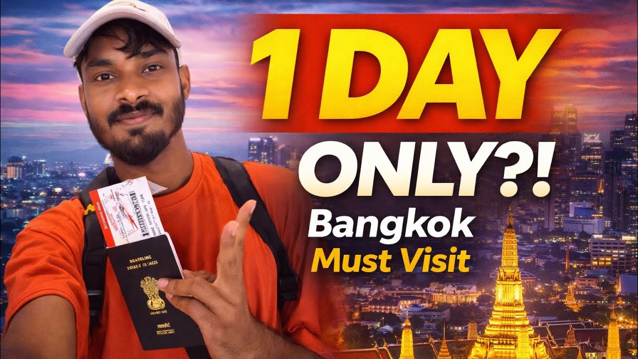 Only 1 Day in Bangkok? 🇹🇭 Must Visit Places + Complete Itinerary