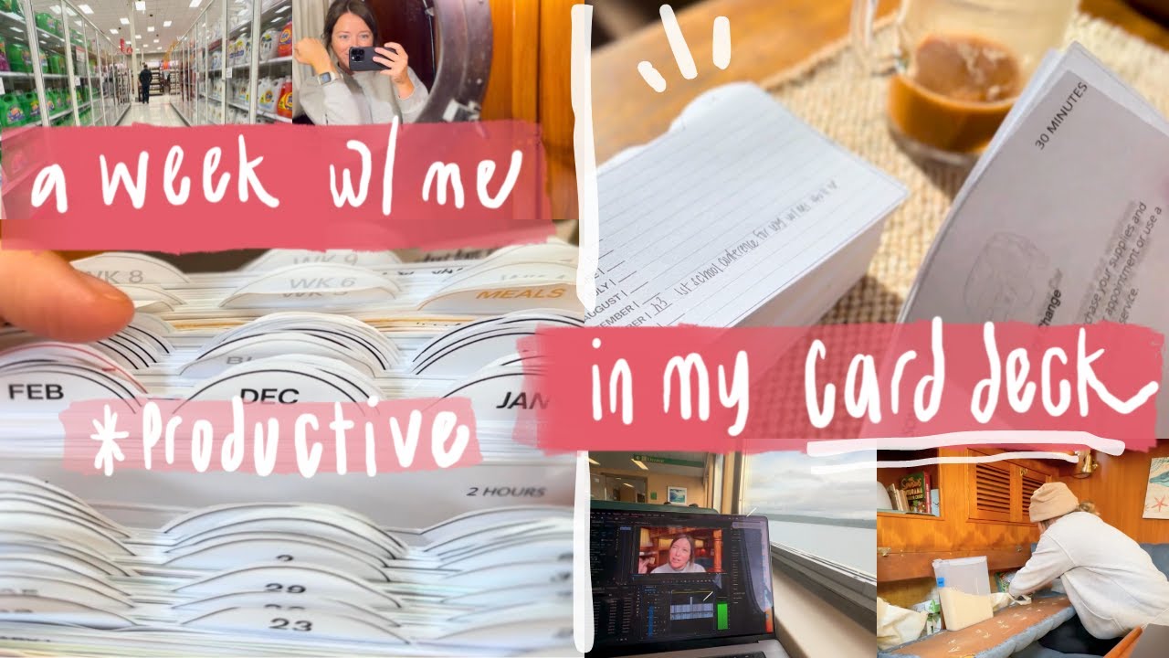 A Week in My Life with the Index Card Planner System
