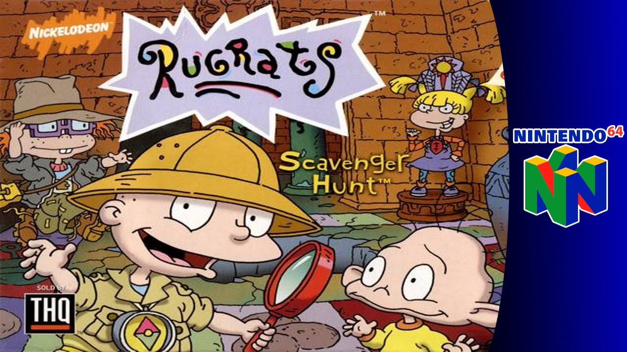 Nintendo 64 Longplay: Rugrats: Scavenger Hunt / Treasure Hunt