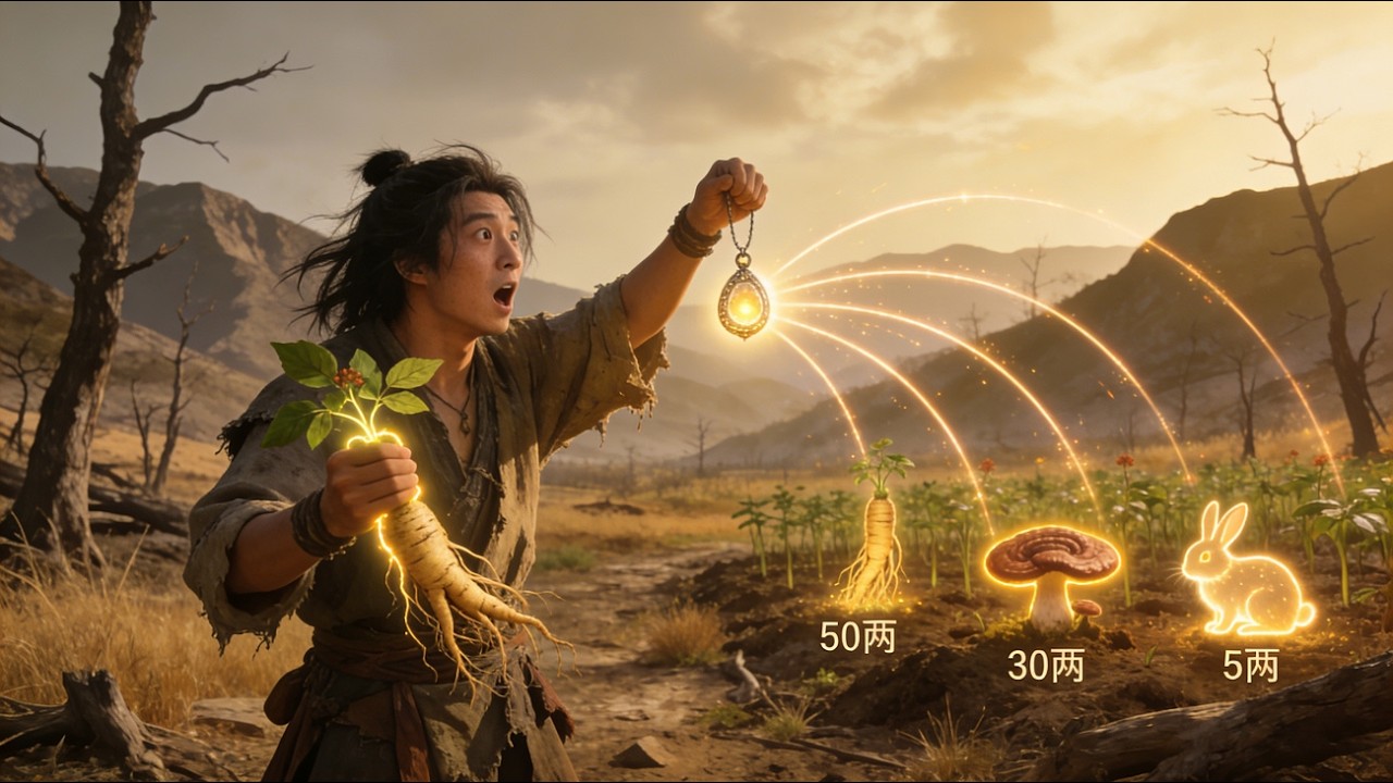 【新🔥劇🔥先🔥發】🔥祖傳玉墜覺醒異能，遍地金礦藥材盡在眼中，人生直接開掛！