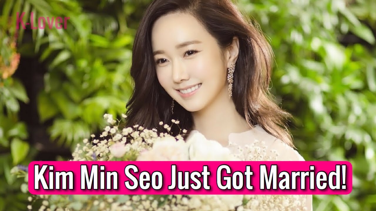 Actress Kim Min Seo Just Got Married!