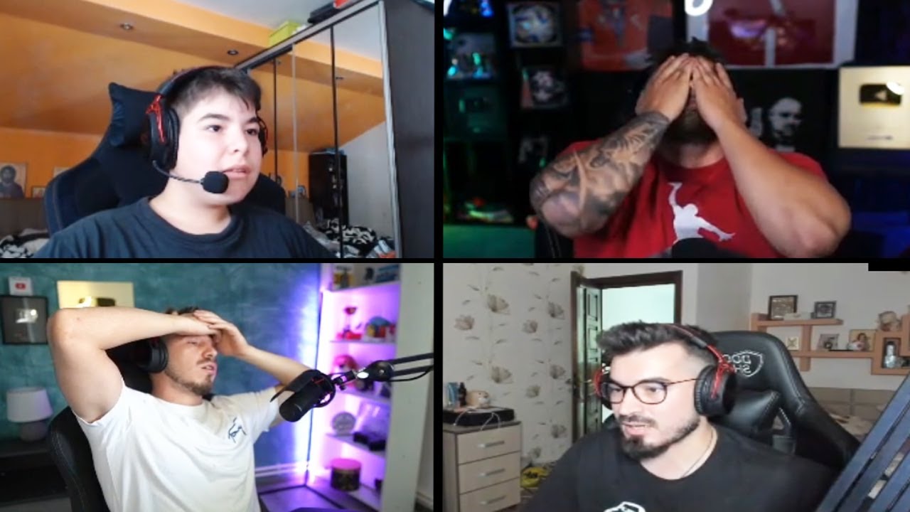 Eu si Iustinel Vs Bercea si Slabaticu... AM RAMAS FARA VOCE!