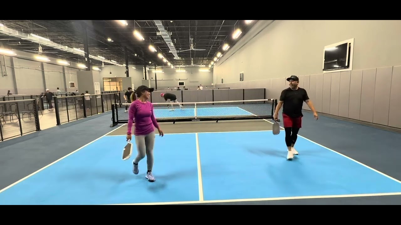 Pickleball Syosset Klaire + Brye vs John + J G2