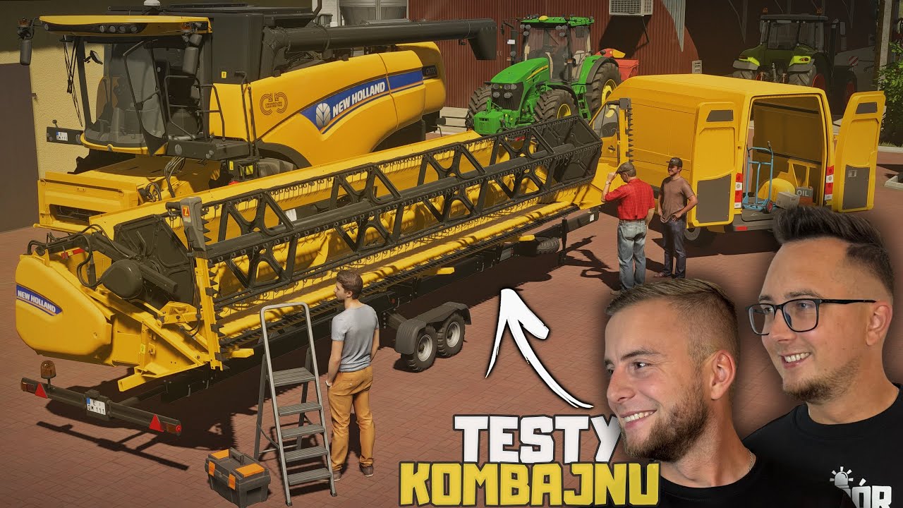 ZAKŁADAMY STÓŁ DO RZEPAKU I TESTUJEMY KOMBAJN 😍 Sprzedaż Bel  