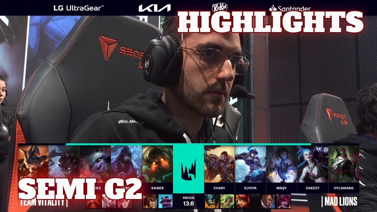 VIT vs MAD - Game 2 Highlights | Semi Final LEC Spring 2023 Playoffs | Vitality vs Mad Lions G2