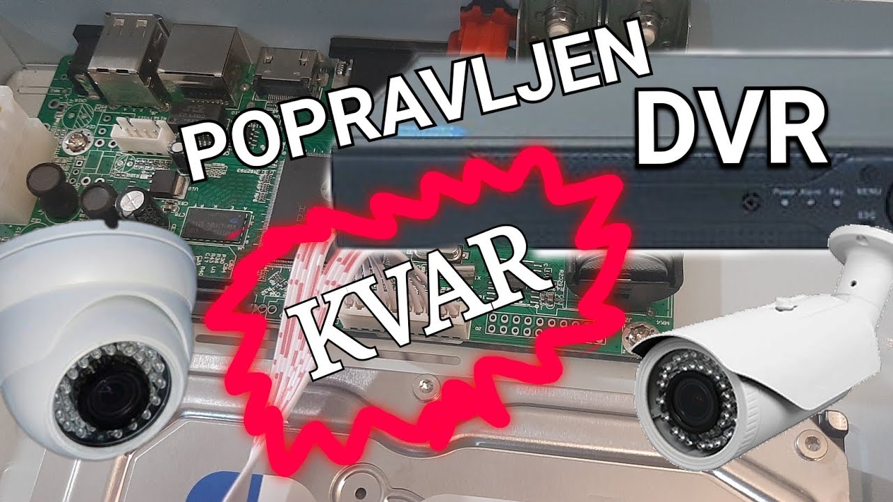 Popravka video nadzora // video surveillance repair