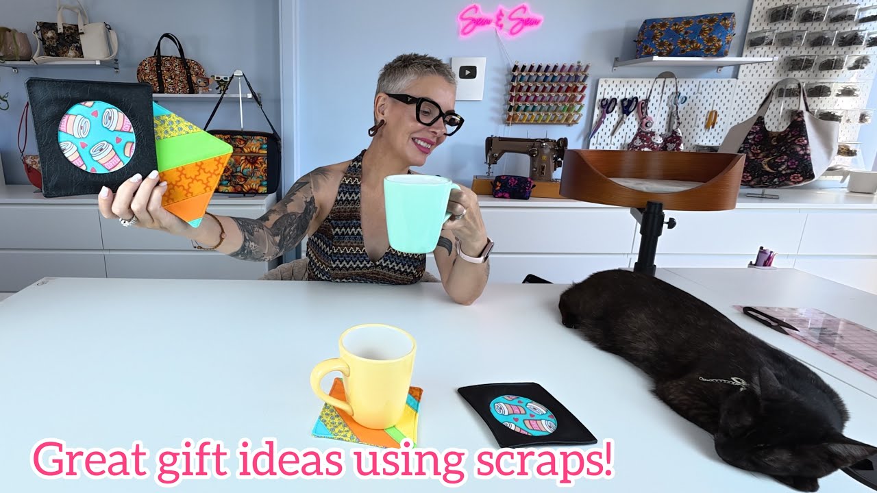 Набор для переработки обрезков ткани Scrap Buster – отличные идеи для подарков из остатков ткани.