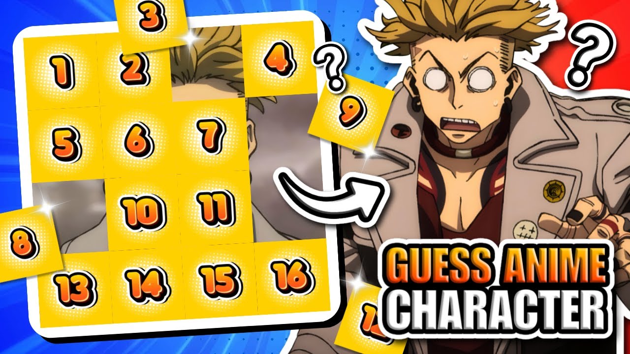 GUESS THE ANIME CHARACTER 🔥 JIGSAW PUZZLE CHALLENGE (ANIME BOYS) 🧩 | ANIME QUIZ