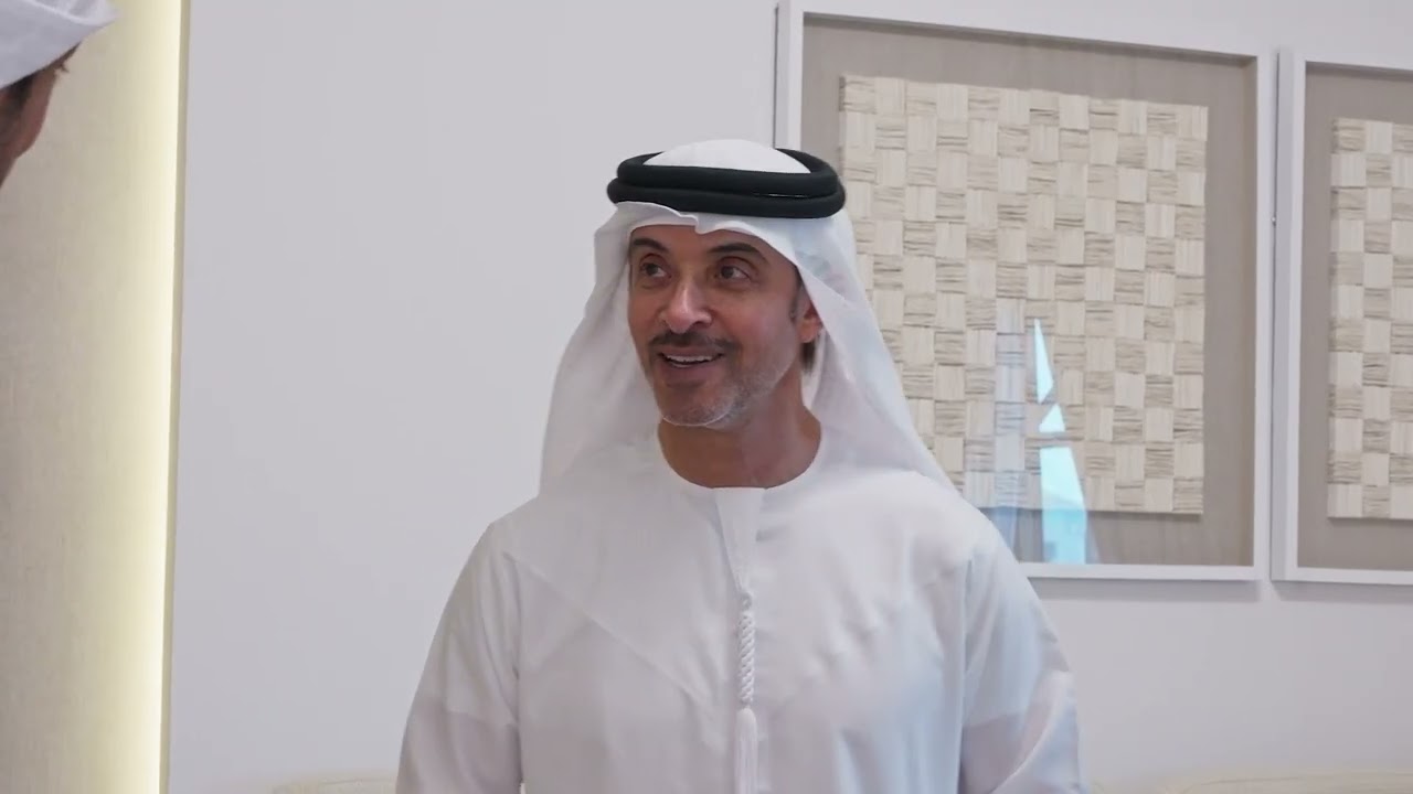 هزاع بن زايد يدشن مشروع الساد السكني
