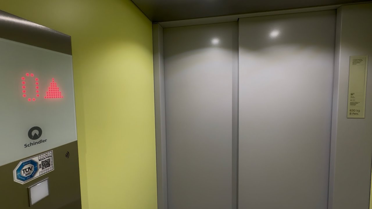 Brand new 2023 Schindler 3000 Elevator at residential building, Renningen, Germany