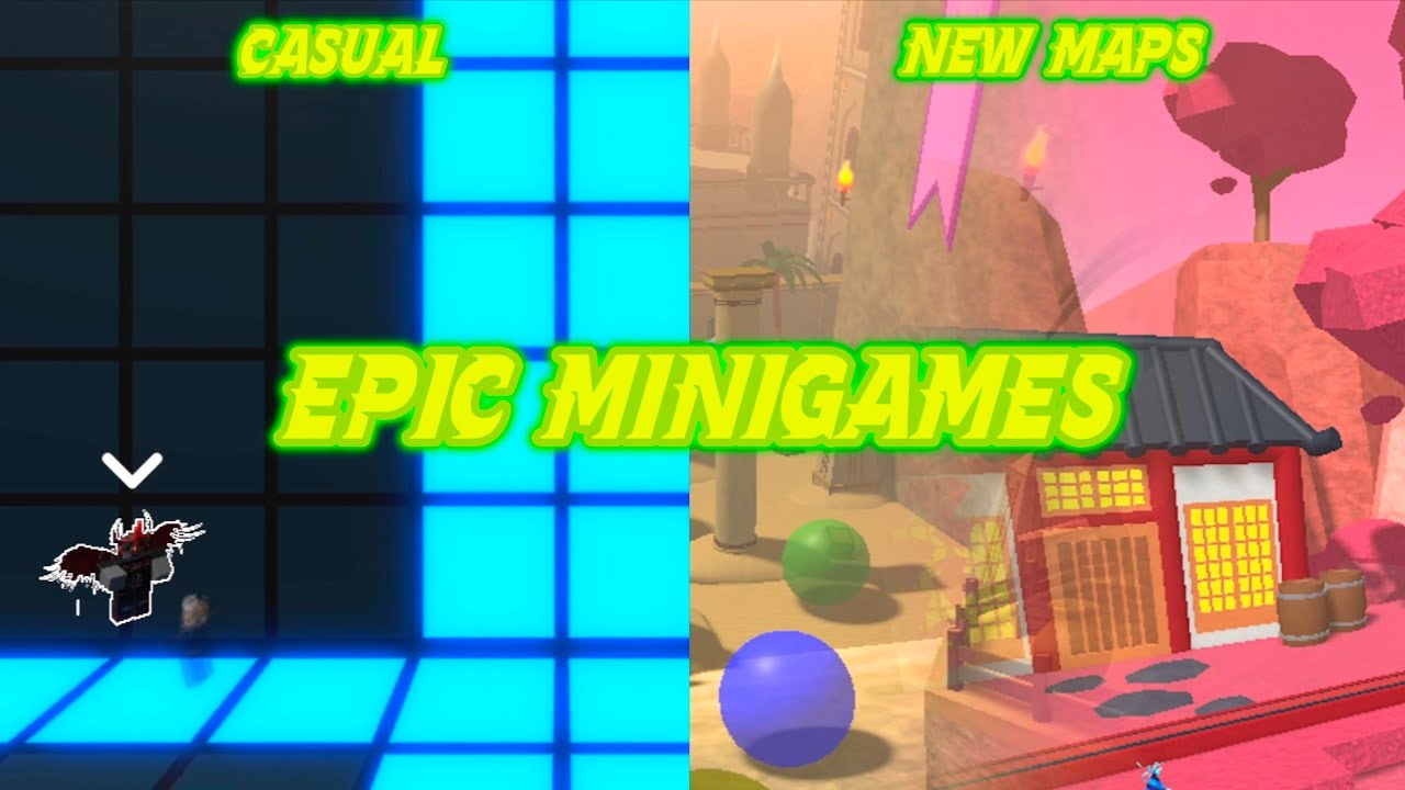 Epic Minigames - Casual & New Maps