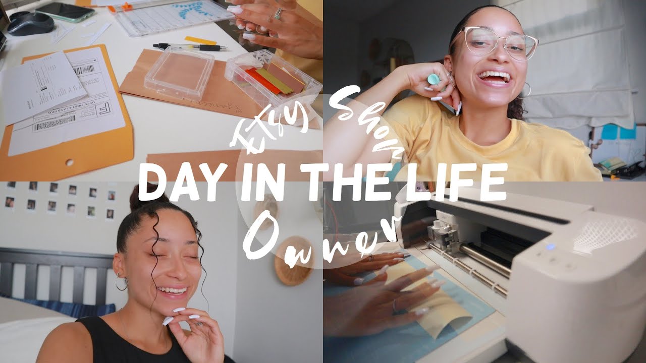 DAY IN THE LIFE: ETSY SHOP OWNER BEHIND THE SCENES RESTOCK + NEW RELEASES | NASHSWALLET