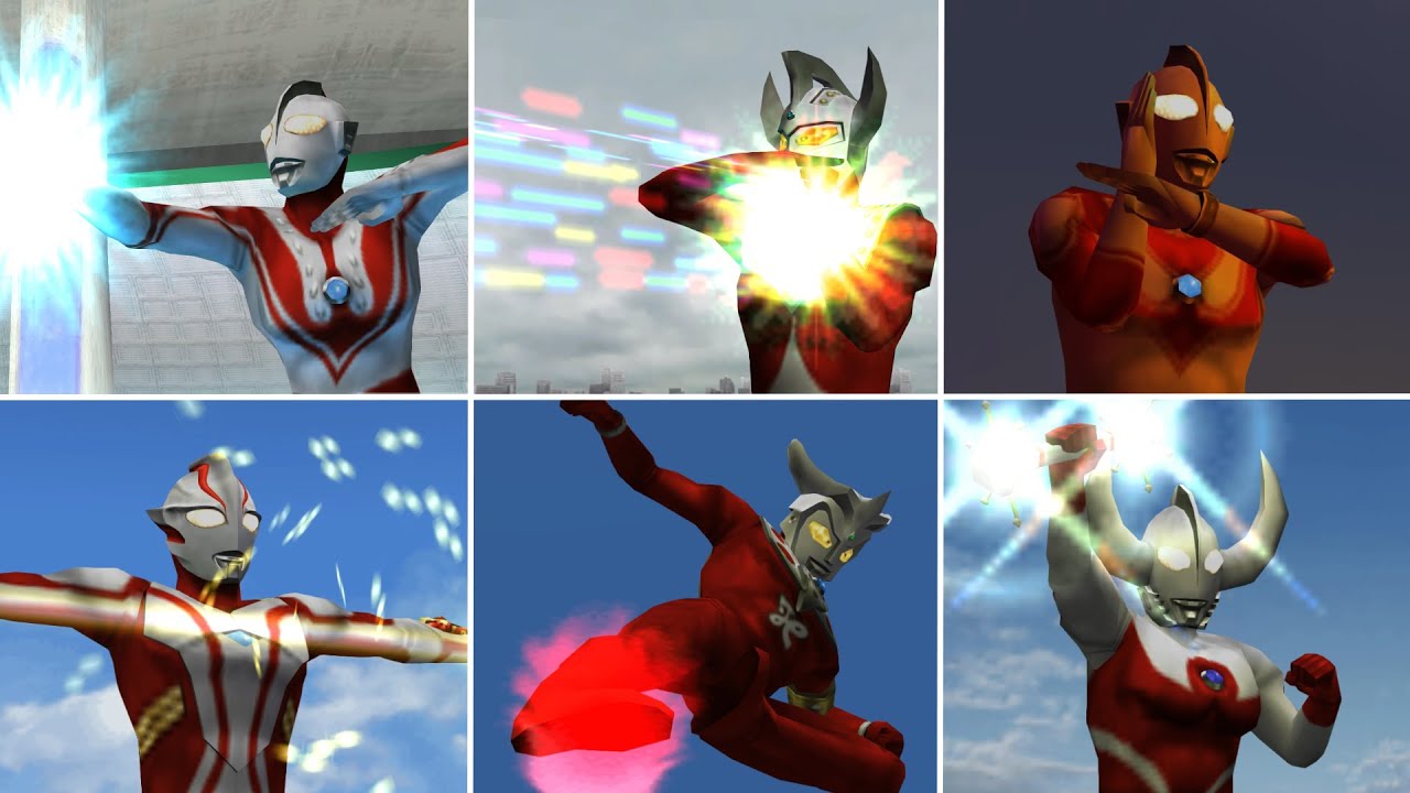 【ウルトラマンFE0】全キャラクターの必殺技集