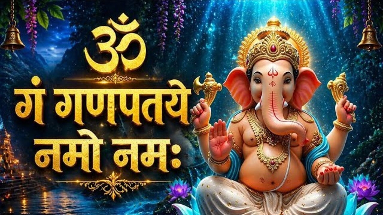 #Ganesh Mantra 108 Times - Om Gan Ganpataye Namo Namah | गणेश मंत्र - ओम गण गणपते नमो नमः