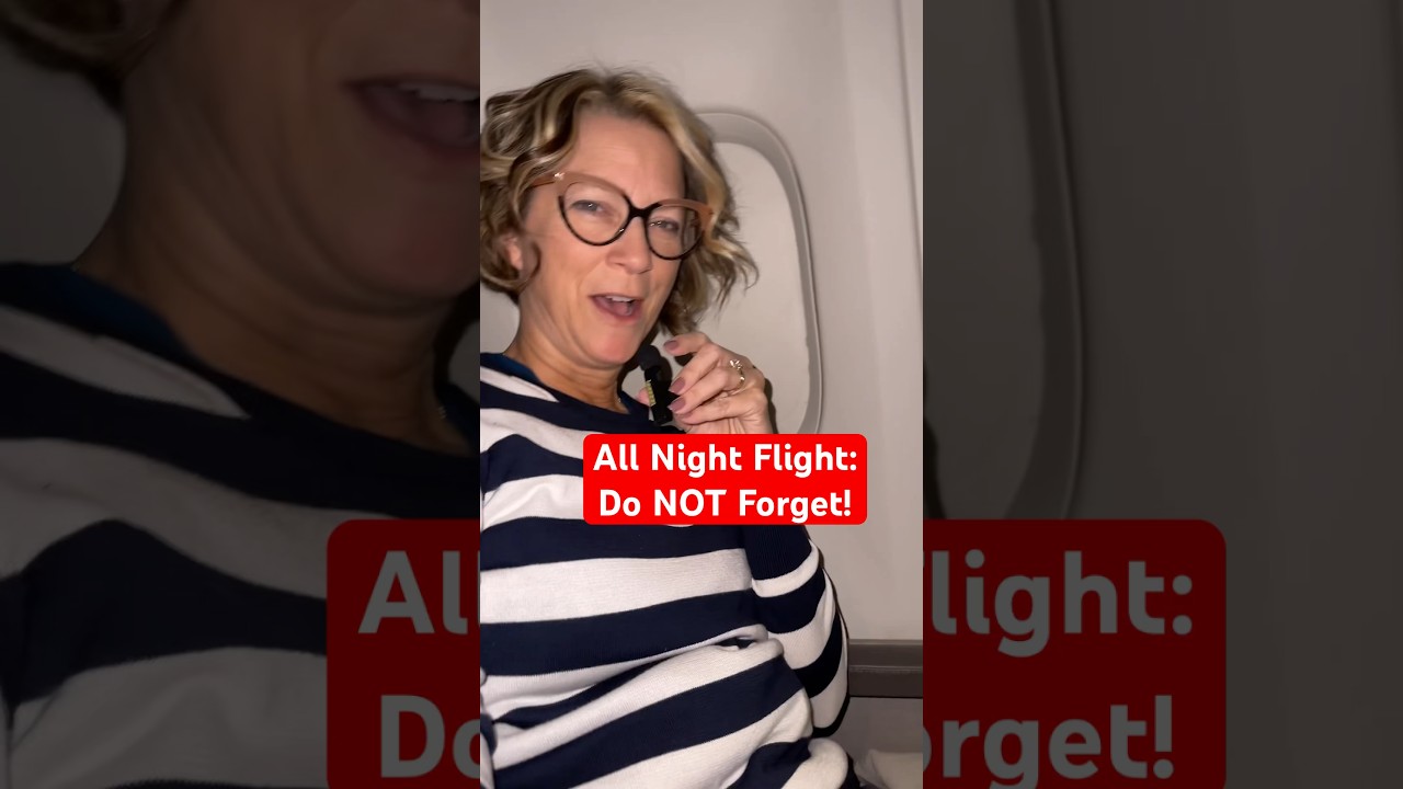 Travel Tips: All Night Flight