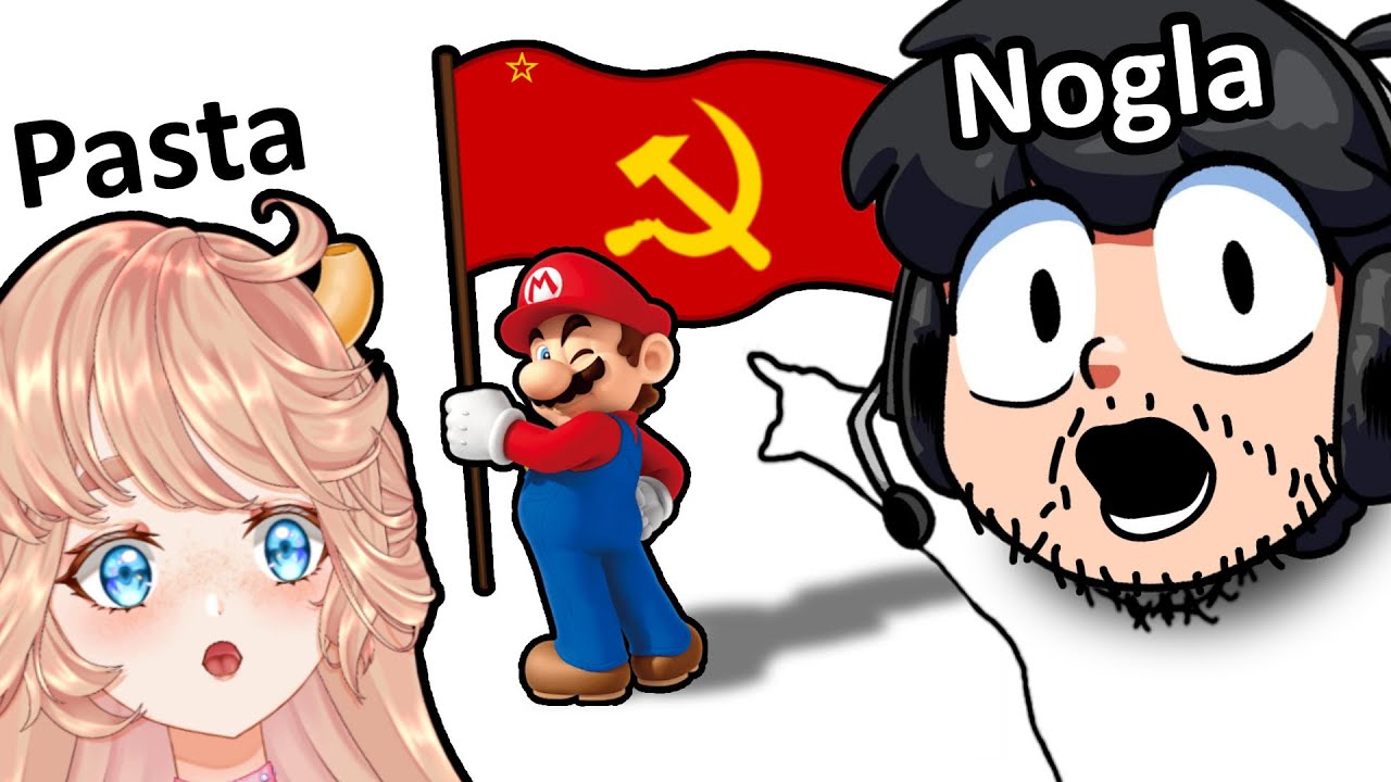 Nogla becomes a communist in Mario Party! (w/ Wonton & Send1t)