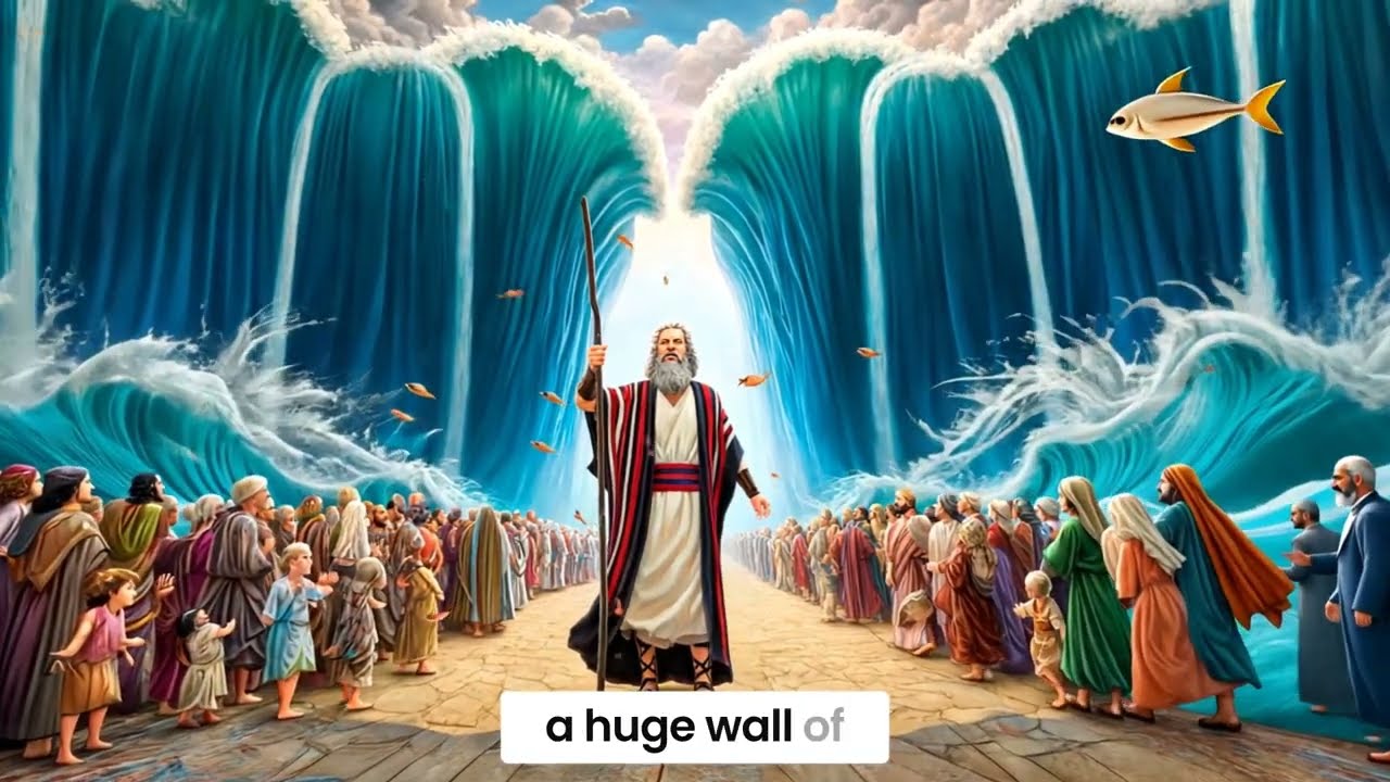 God Parts the Red Sea! ~  Kids Bible Stories