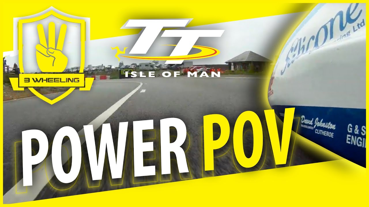 POWER POV 💨 on board with TT greats John Holden & Andy Winkle ( 2016 TT )