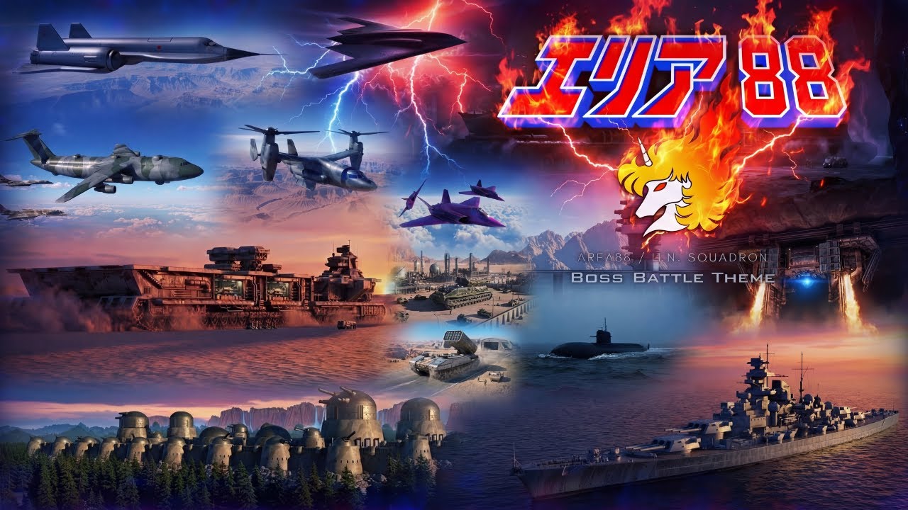 エリア88 / U.N. Squadron / BOSS