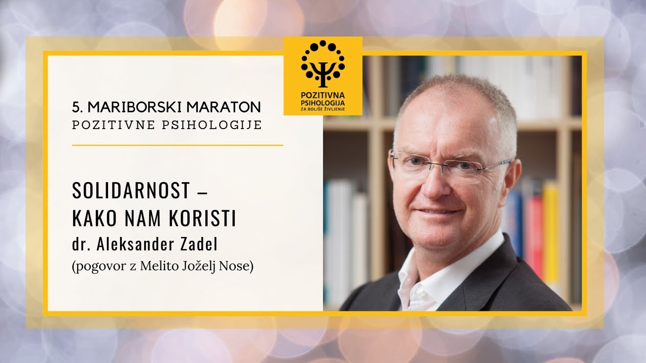 dr. Aleksander Zadel in Melita Joželj Nose: Solidarnost, 5. mariborski maraton PP