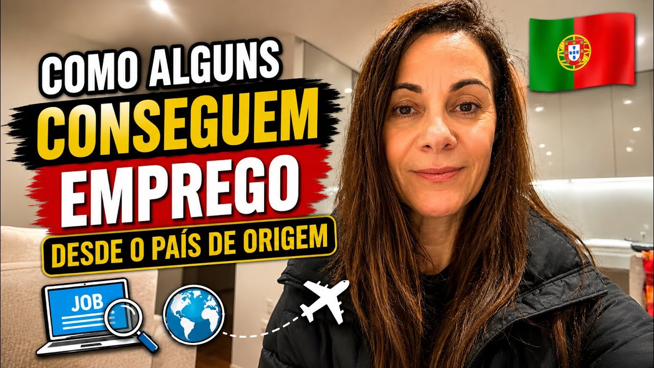 Como algumas pessoas conseguem emprego em Portugal antes de imigrar 