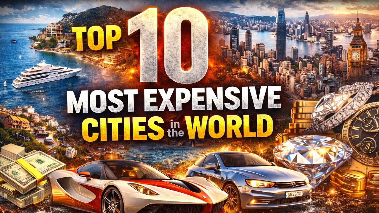 Top 10 Most Expensive Cities in the World 2026  |The Costs Will Shock You