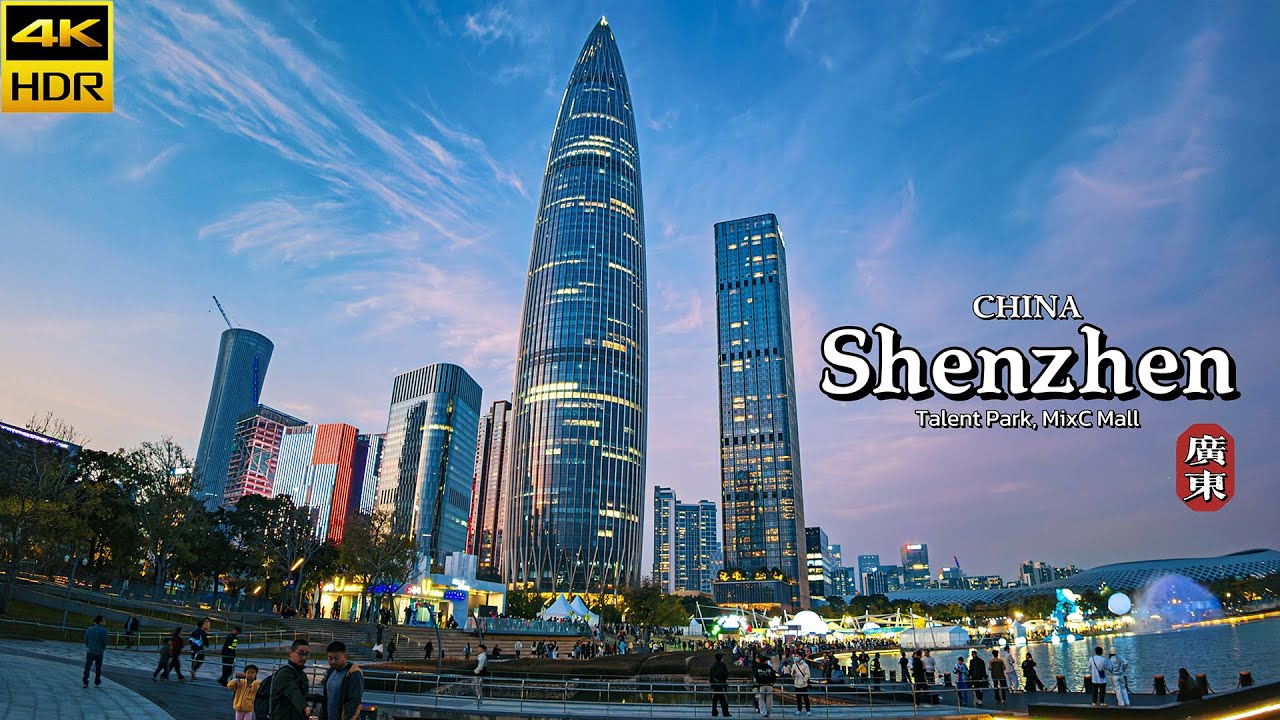 A Night in Shenzhen: The Heartbeat of China’s Fastest-Growing City | 4K China