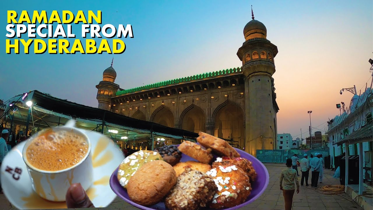 Nimrah Cafe Hyderabad | Famous Irani Chai | Ramadan In Hyderabad | Iftari at Makkah Masjid Charminar