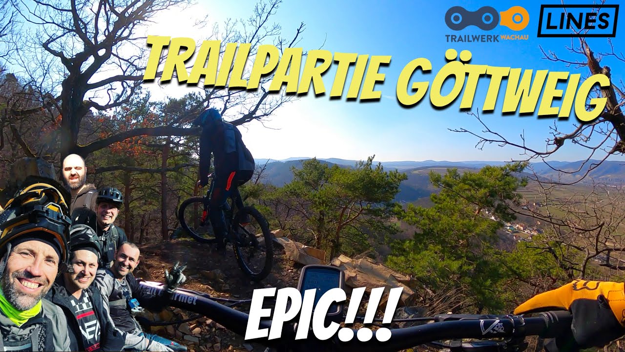 Lines Trailpartie Trailwerk Wachau | great trails, community ride & a big crash | Propain Spindrift