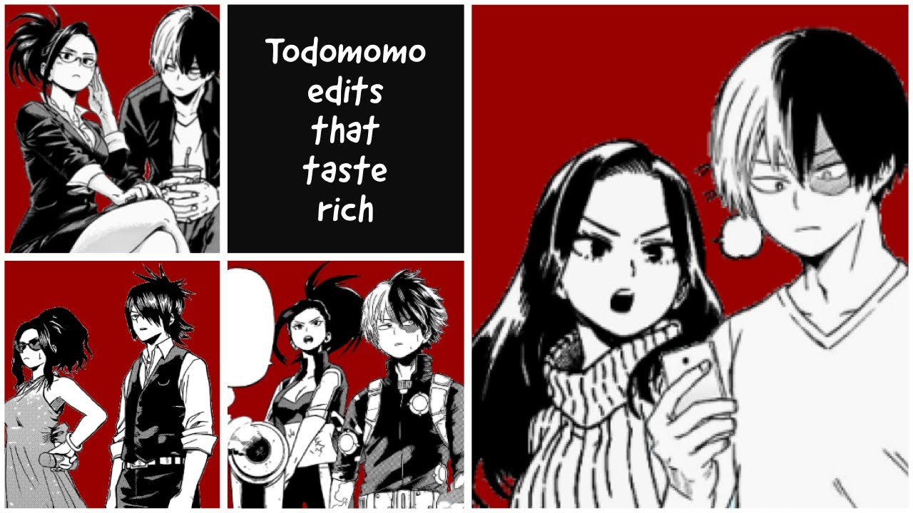 Todomomo edits that taste rich🖤❤️