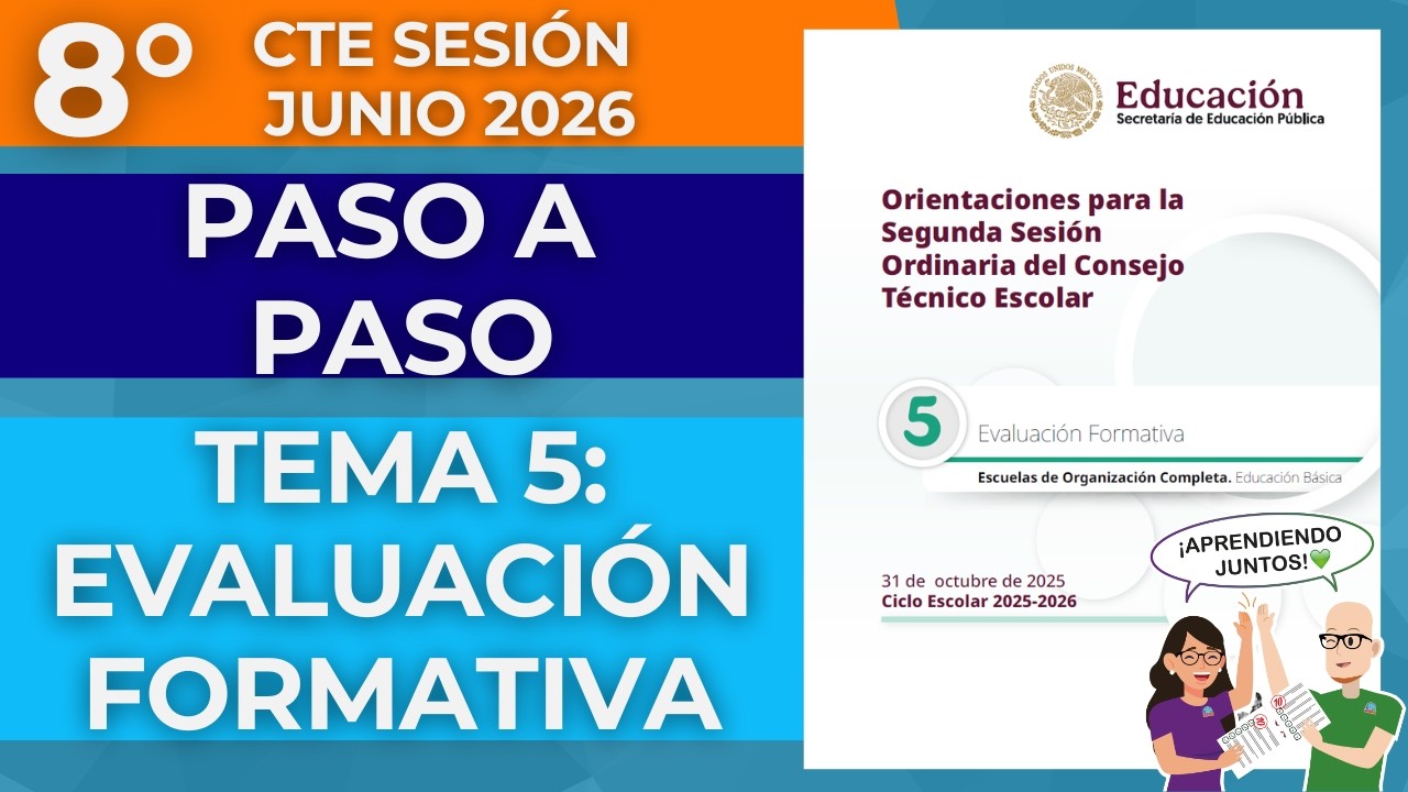 Tema 5 EVALUACIÓN FORMATIVA QUINTA SESIÓN CTE FEBRERO 2026 Productos Contestados