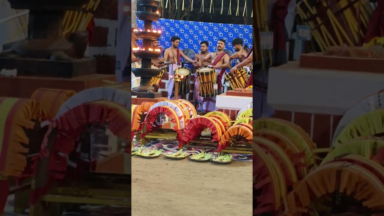 Eranthode sree subrahmanian Kovil thayampaka
