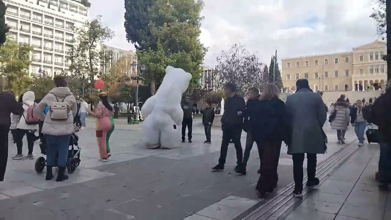 At square  in syntagma 