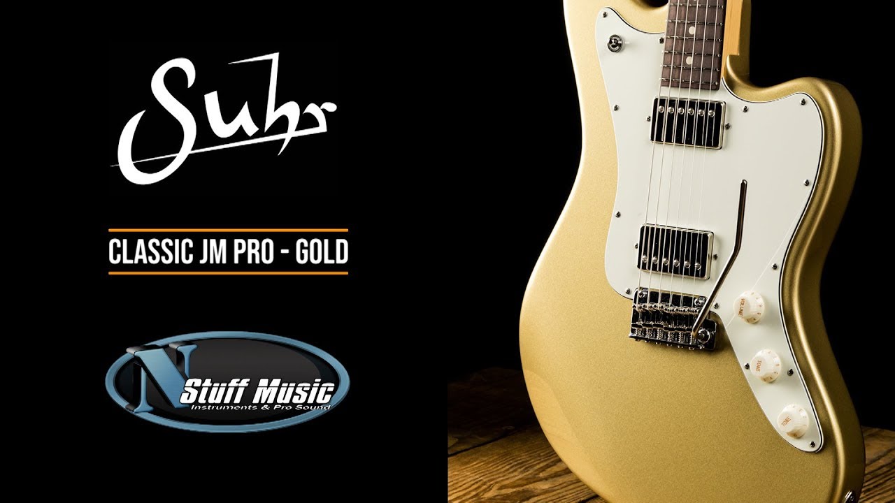 Suhr Classic JM Pro - Gold