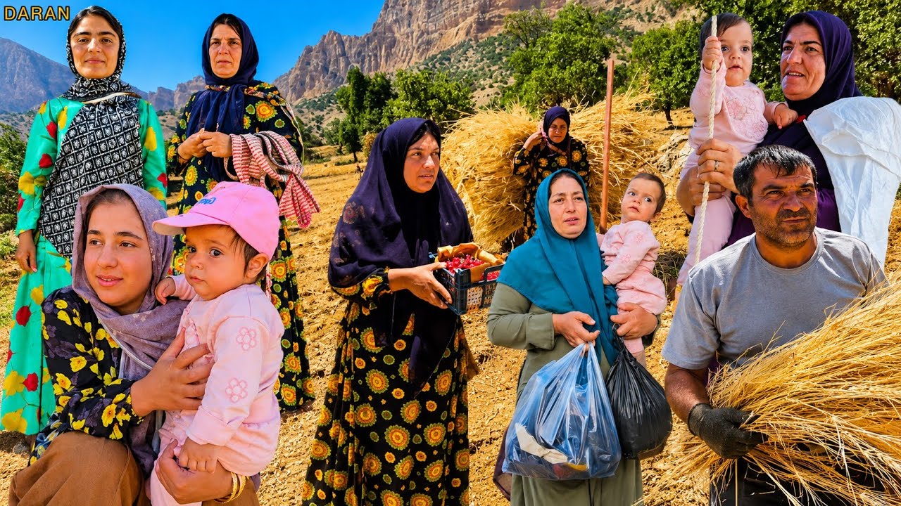 😭 Mahboubeh Left Home After a Family Fight and Came to Zainab! 💔🌾🏔️