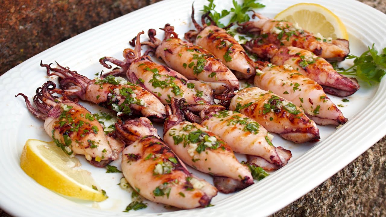 Нет более простого способа приготовить кальмары! 🦑Средиземноморская кухня.