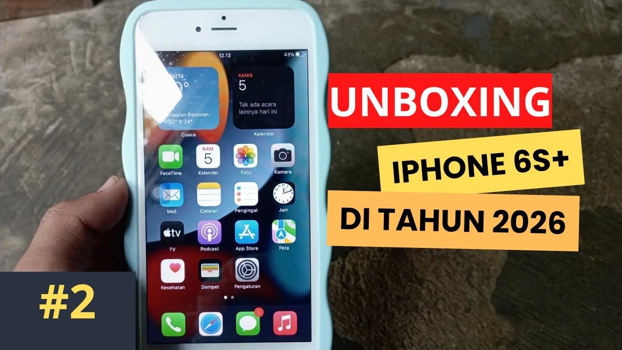 TES KAMERA | Unboxing iPhone 6s Plus di Tahun 2026 #iphone
