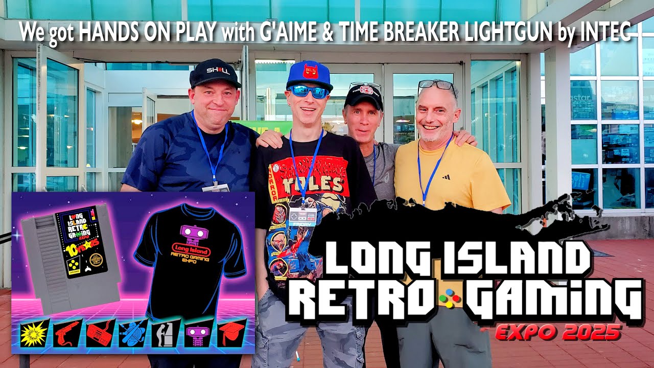Long Island Retro Gaming Expo 2025 Vlog with the Home Arcade Community