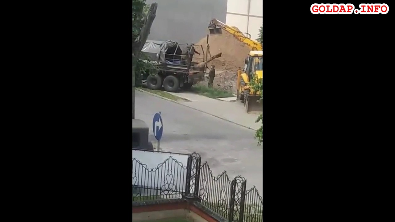 GOŁDAP. Niewybuch przy ul. Jaćwieskiej