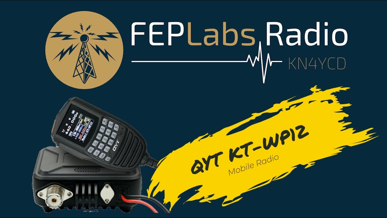 QYT Tiny Mobile Radio - KT-WP12